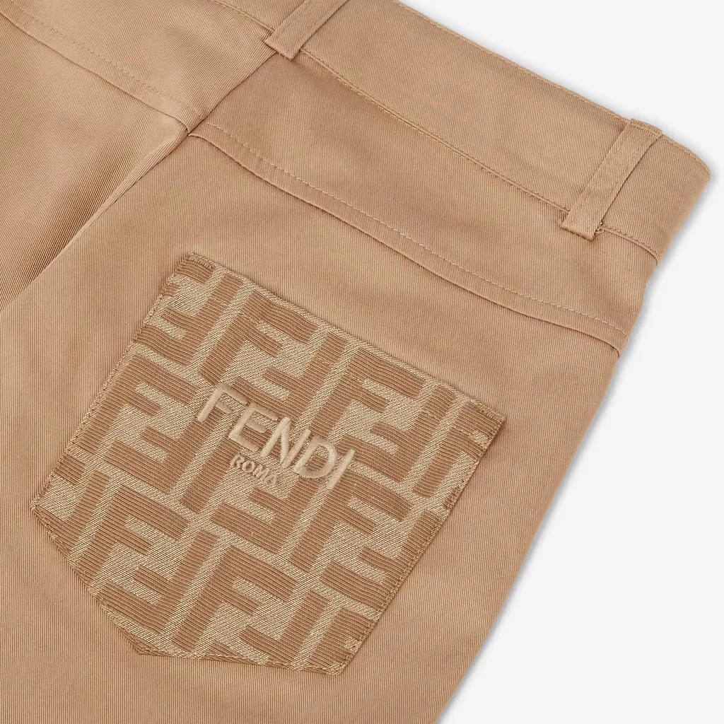 Ff Logo Gabardine Pants