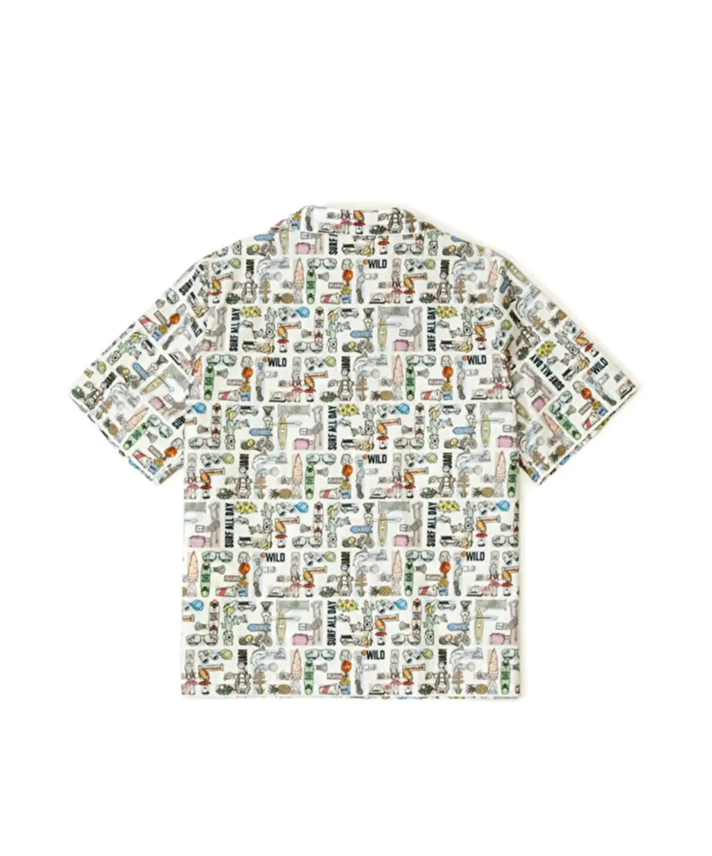 Graphic-Print Short-Sleeve Shirt