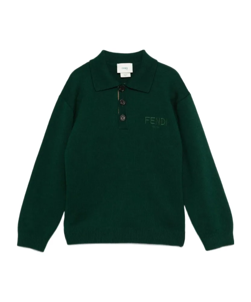 Logo-Embroidered Sweater