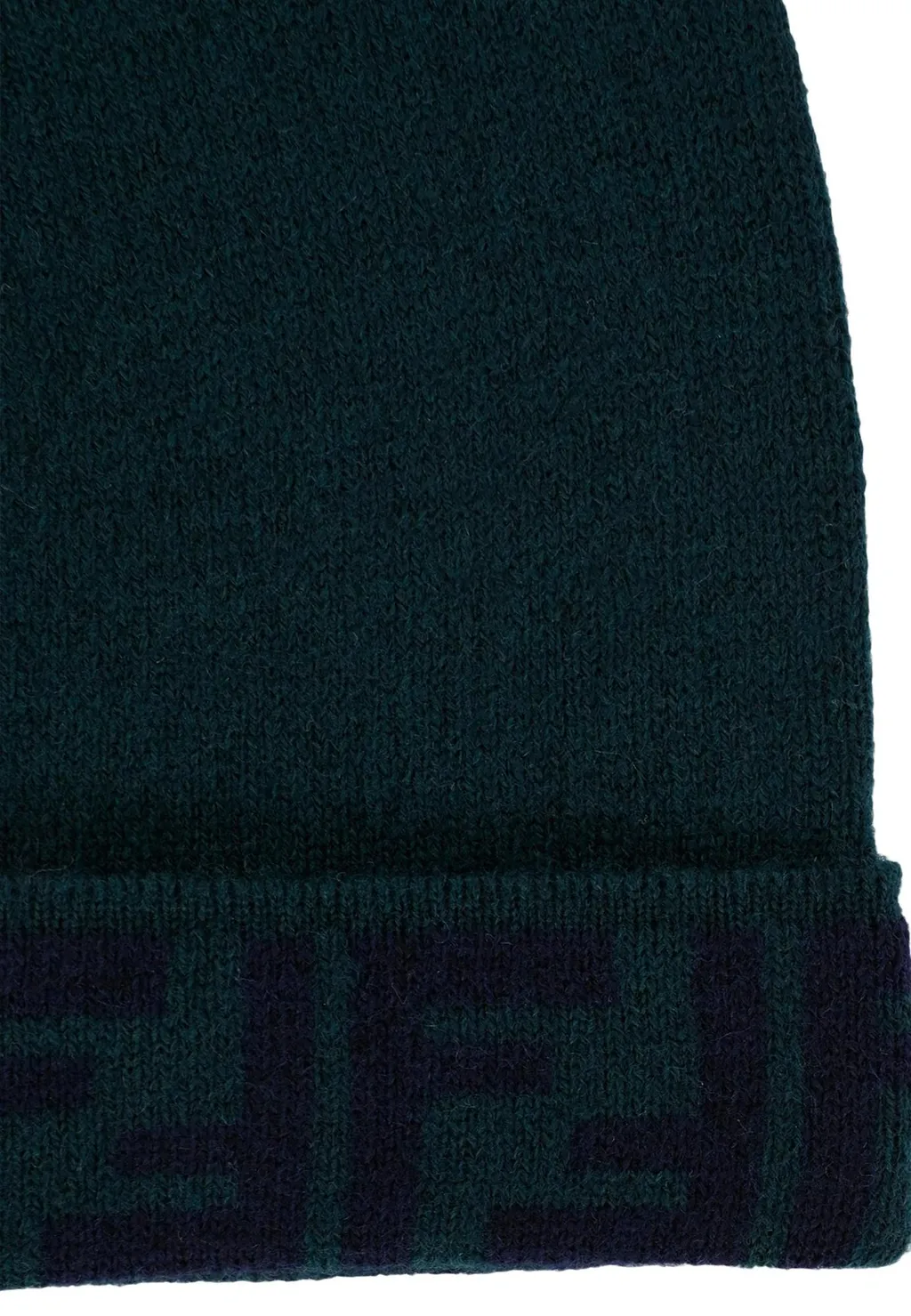 Ff-Motif Beanie Hat