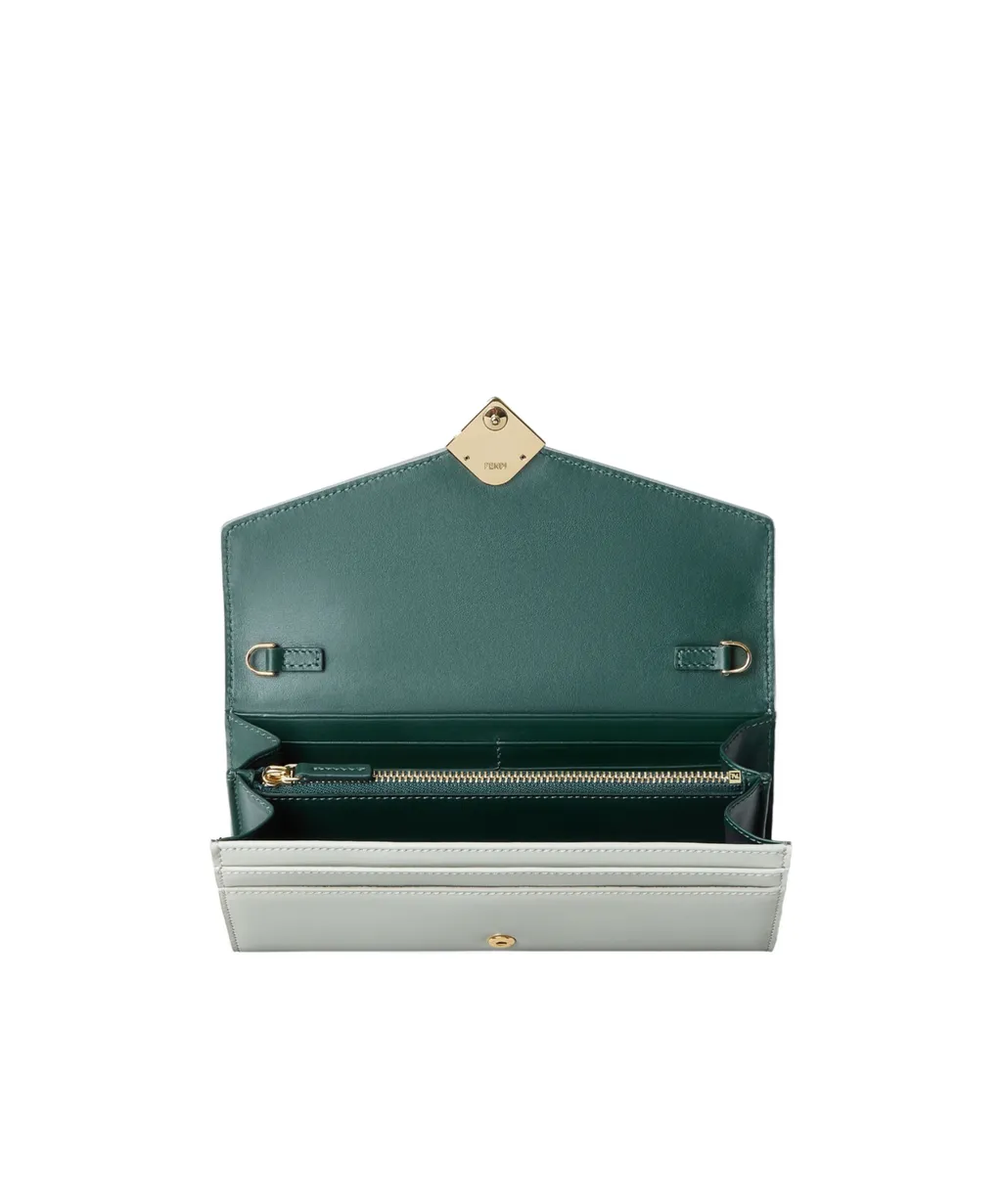 Ff Diamonds Chain-Linked Continental Wallet