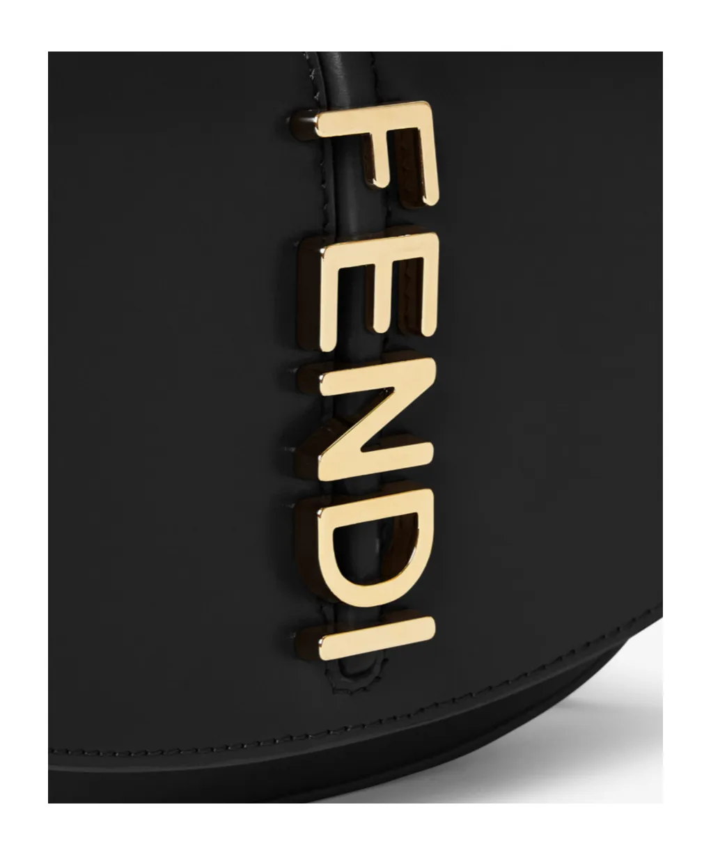 Fendigraphy Logo Lettering Chain-Linked Wallet