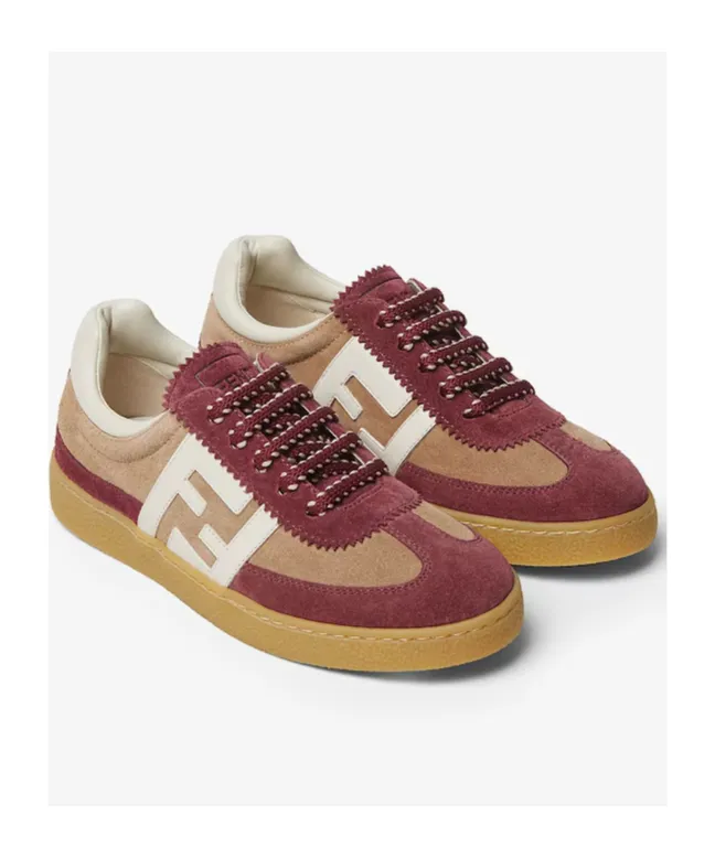 Logo Patch Lace-Up Sneakers
