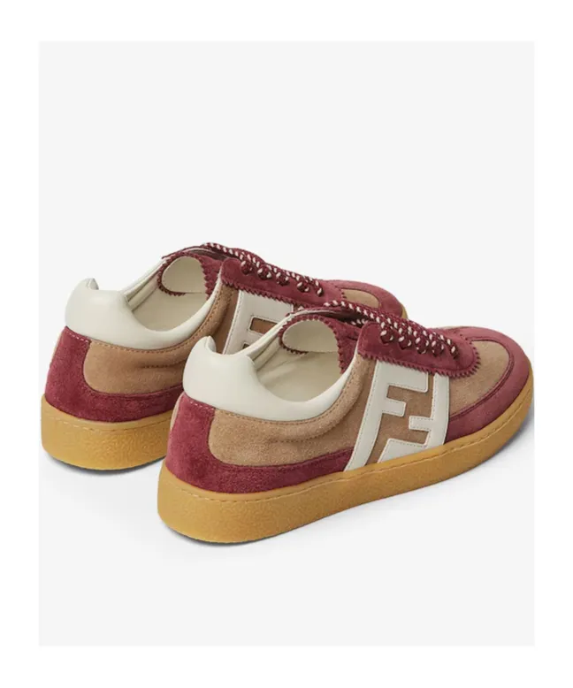 Logo Patch Lace-Up Sneakers