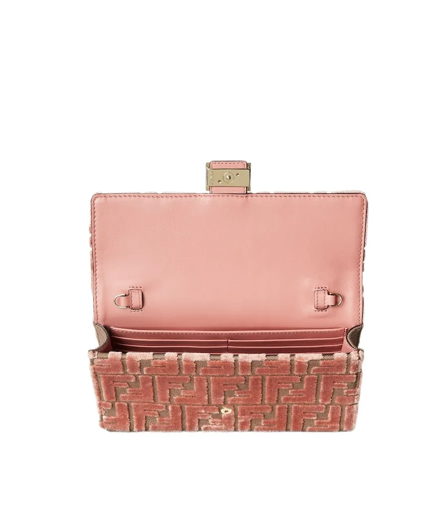 Baguette Ff Chained Compact Wallet