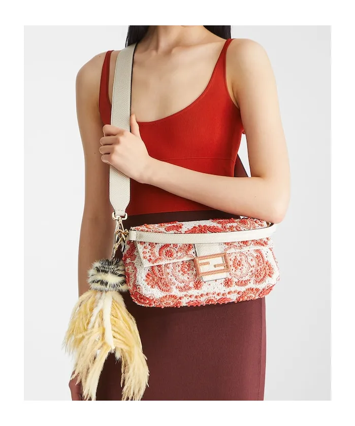 Bandana Embroidered Lace Bag