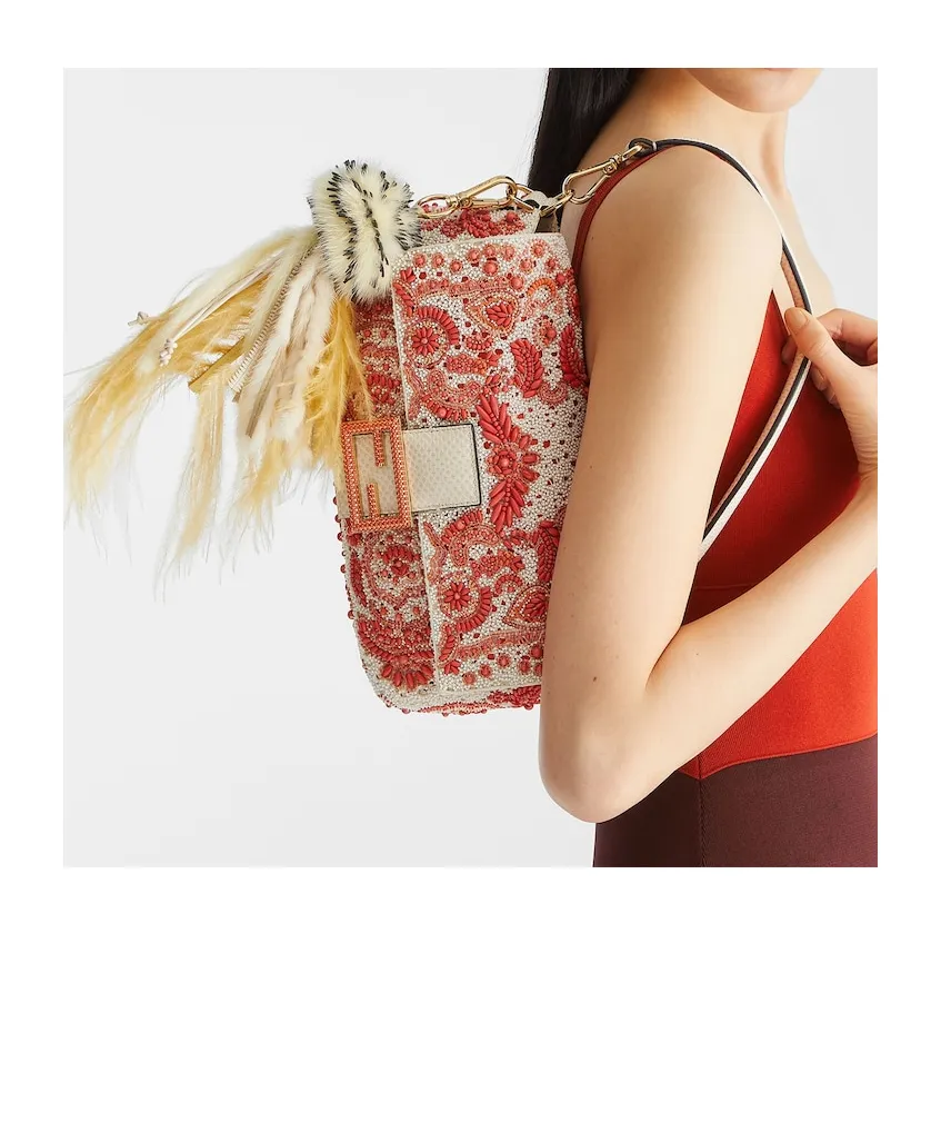 Bandana Embroidered Lace Bag