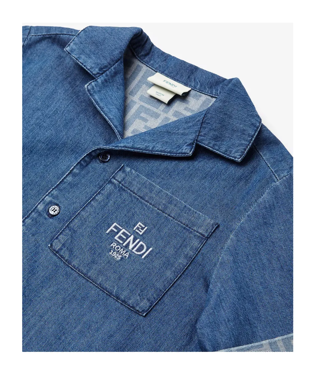 Lightweight Denim Junior Shirt