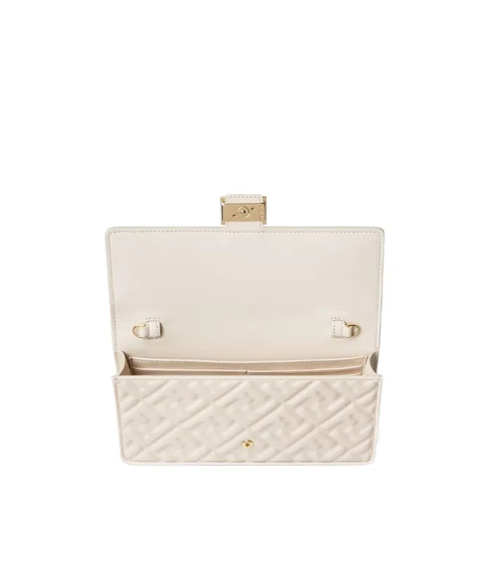 Camelia Nappa Leather Wallet With Ff Motif