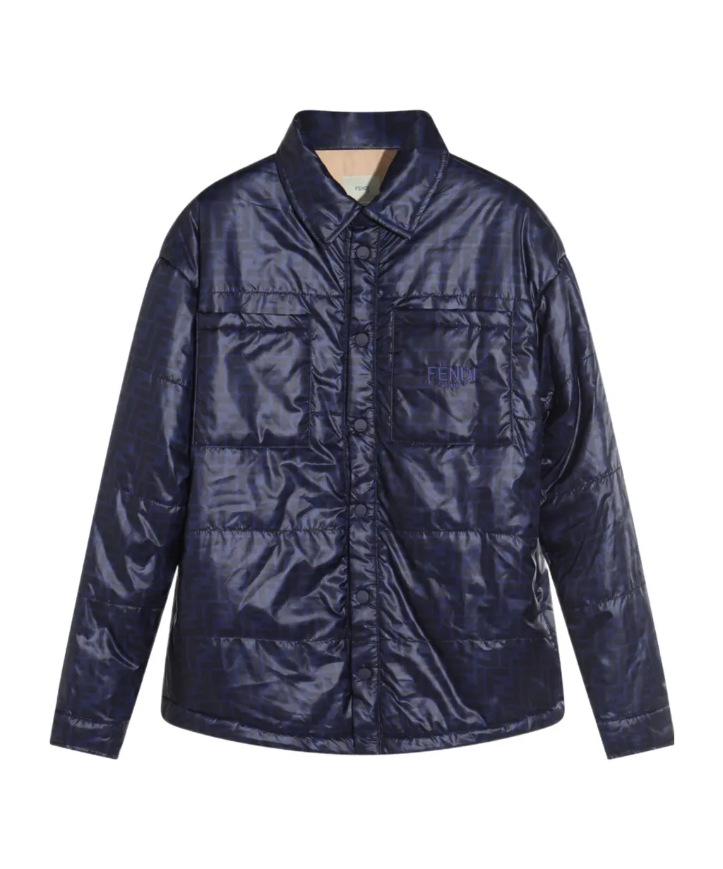 Pattern Quilted Jacket