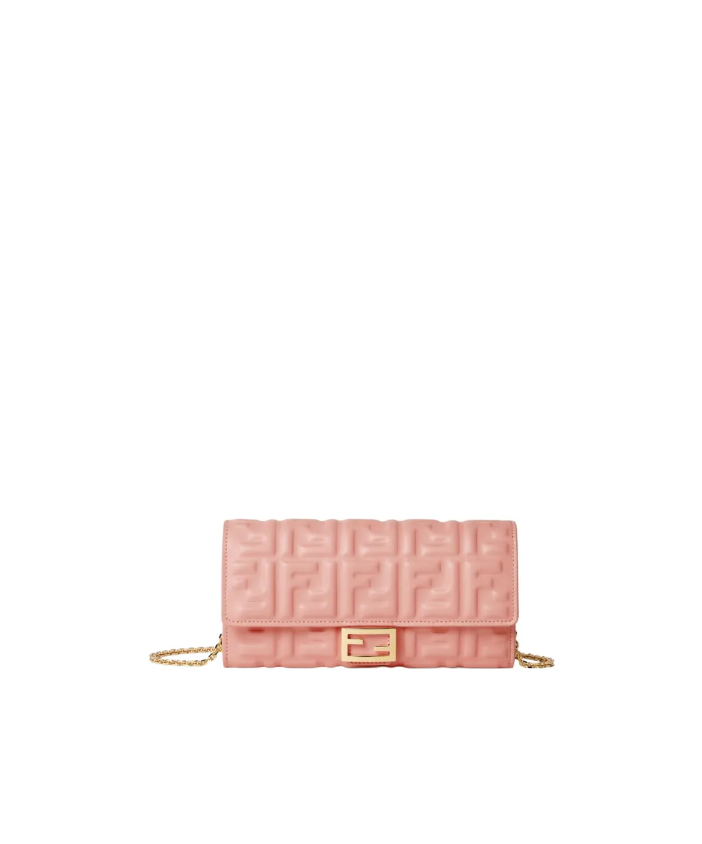 Wallet With Ff Motif