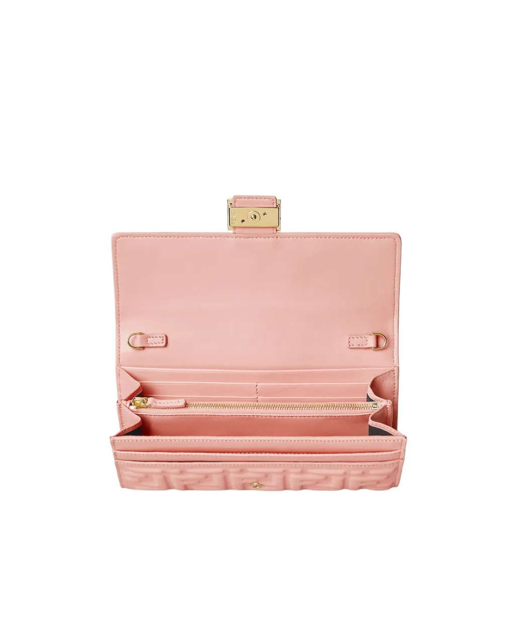 Wallet With Ff Motif
