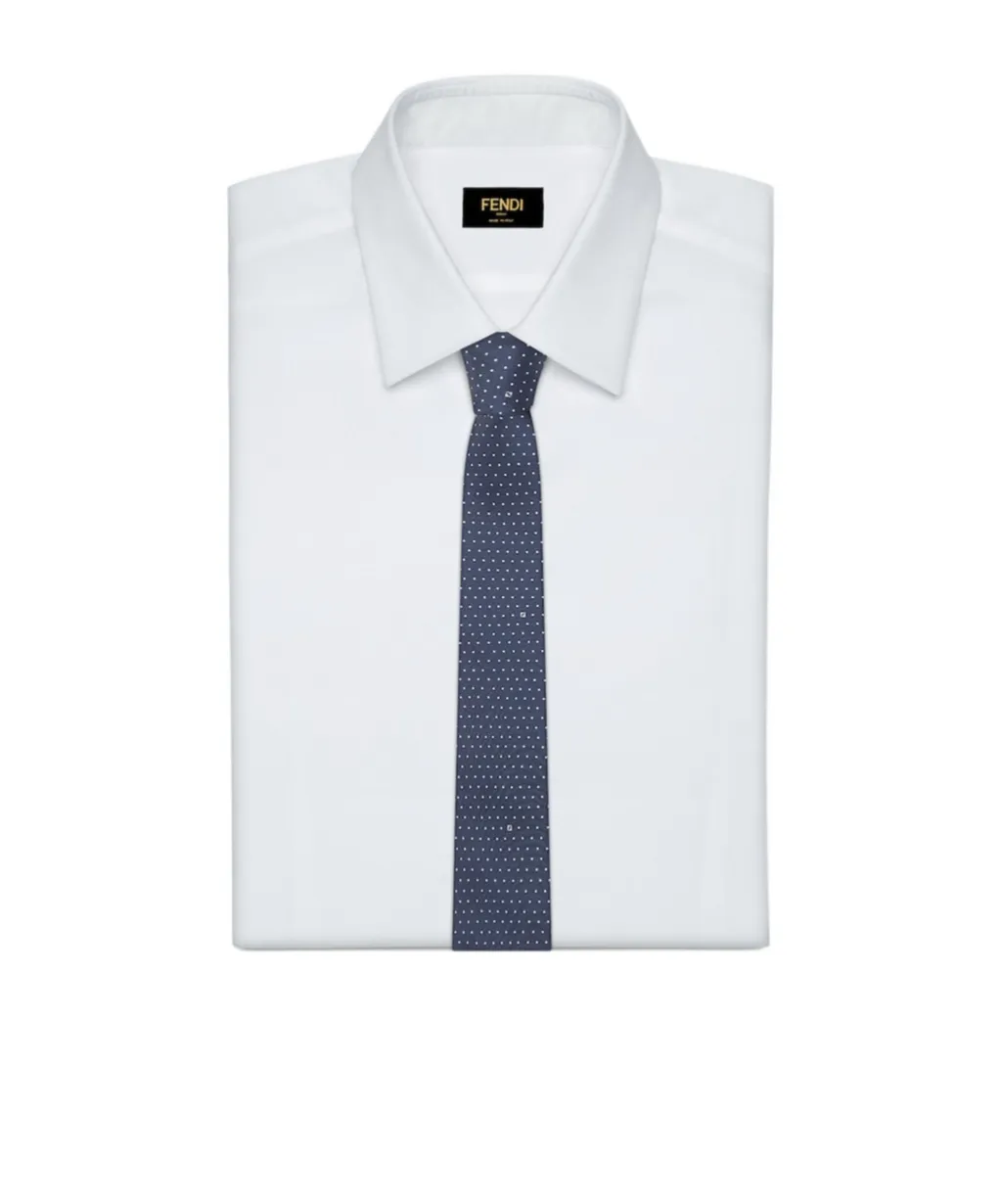 Blue Silk Tie