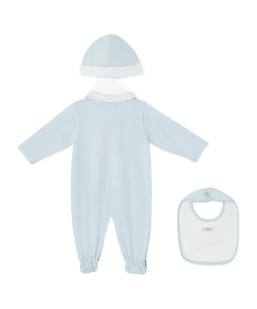 Baby Set With Bear Print