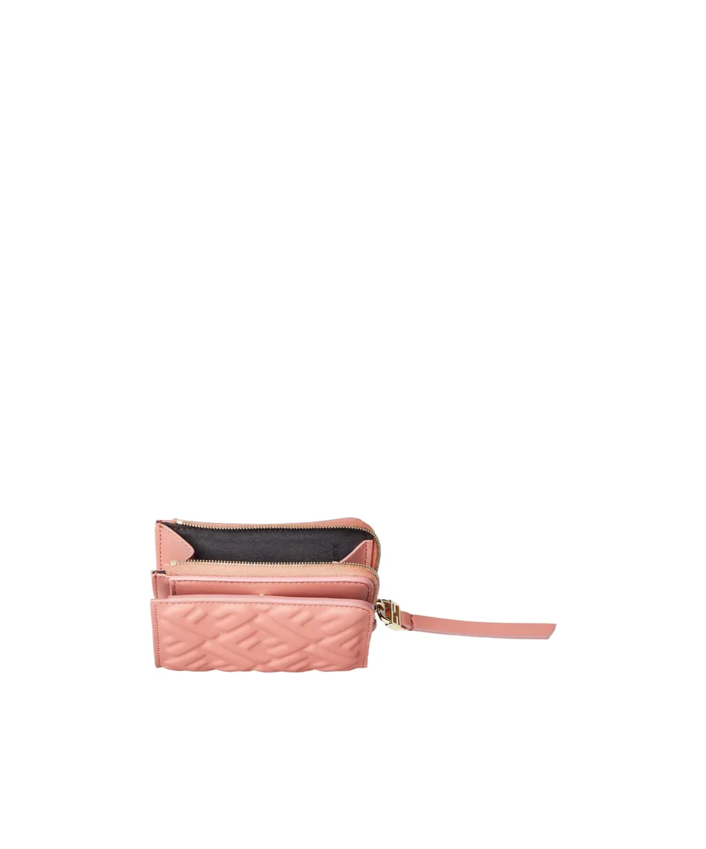 Ff Embossed Slim Baguette Wallet