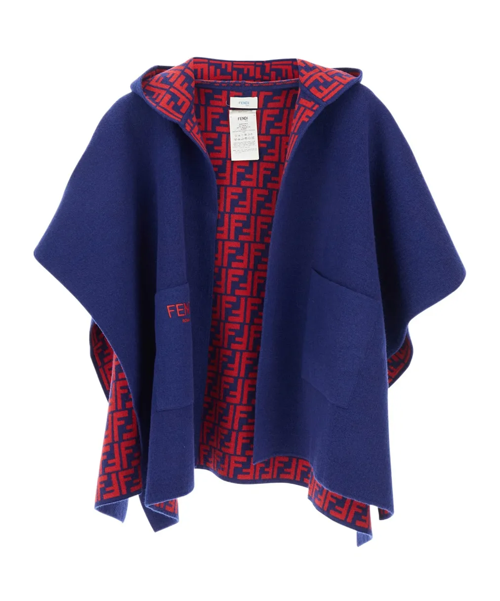 Ff-Logo Hooded Cape
