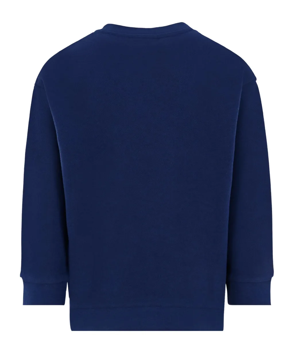 Logo-Embroidered Crewneck Sweatshirt