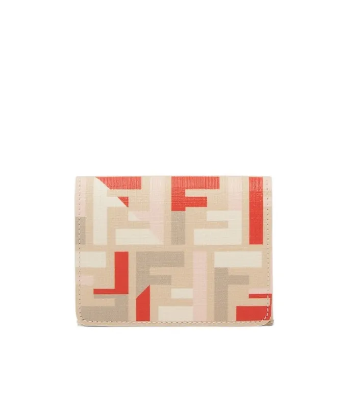 Pouch With Chain In Multicolor Ff Fabric