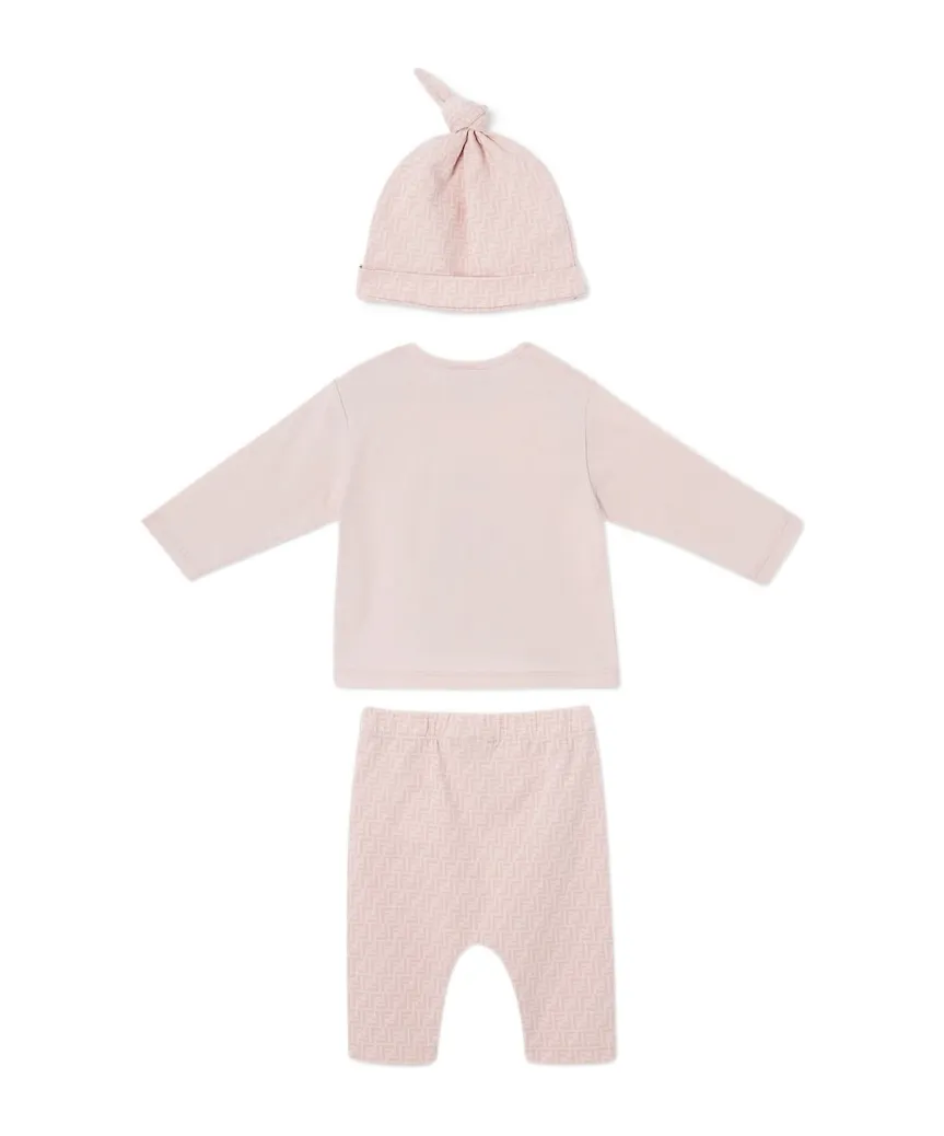 Logo Printed Crewneck Birth Sets