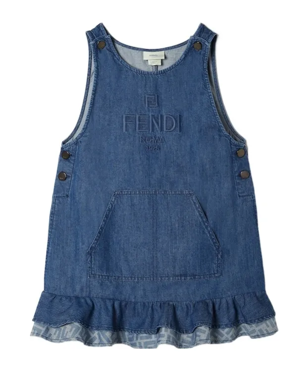 Lightweight Denim Junior Dress