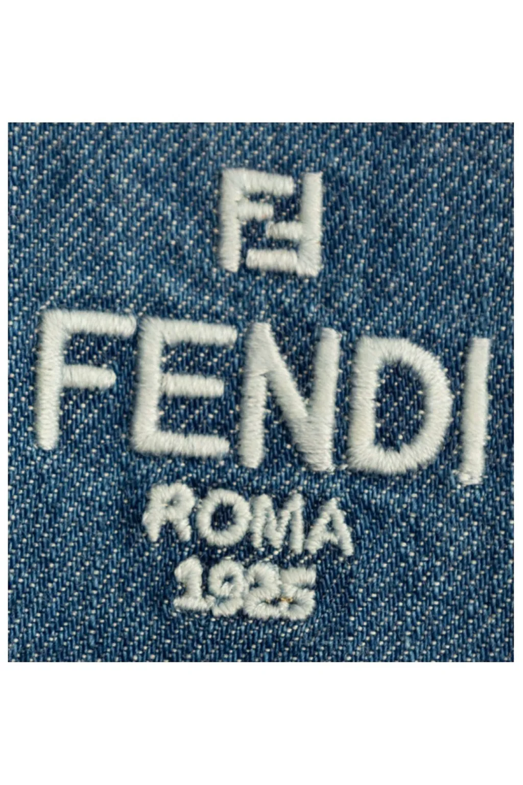 Logo Embroidered Denim Shirt