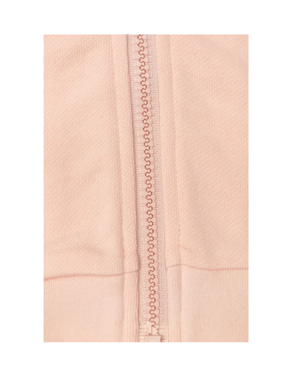 Kids Logo Detailed Zip-Up Hoodie
