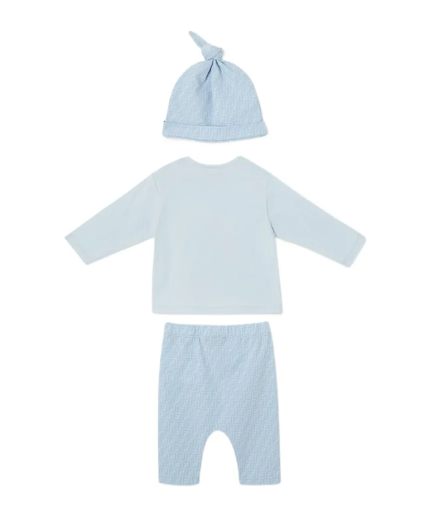 Logo Printed Crewneck Birth Sets