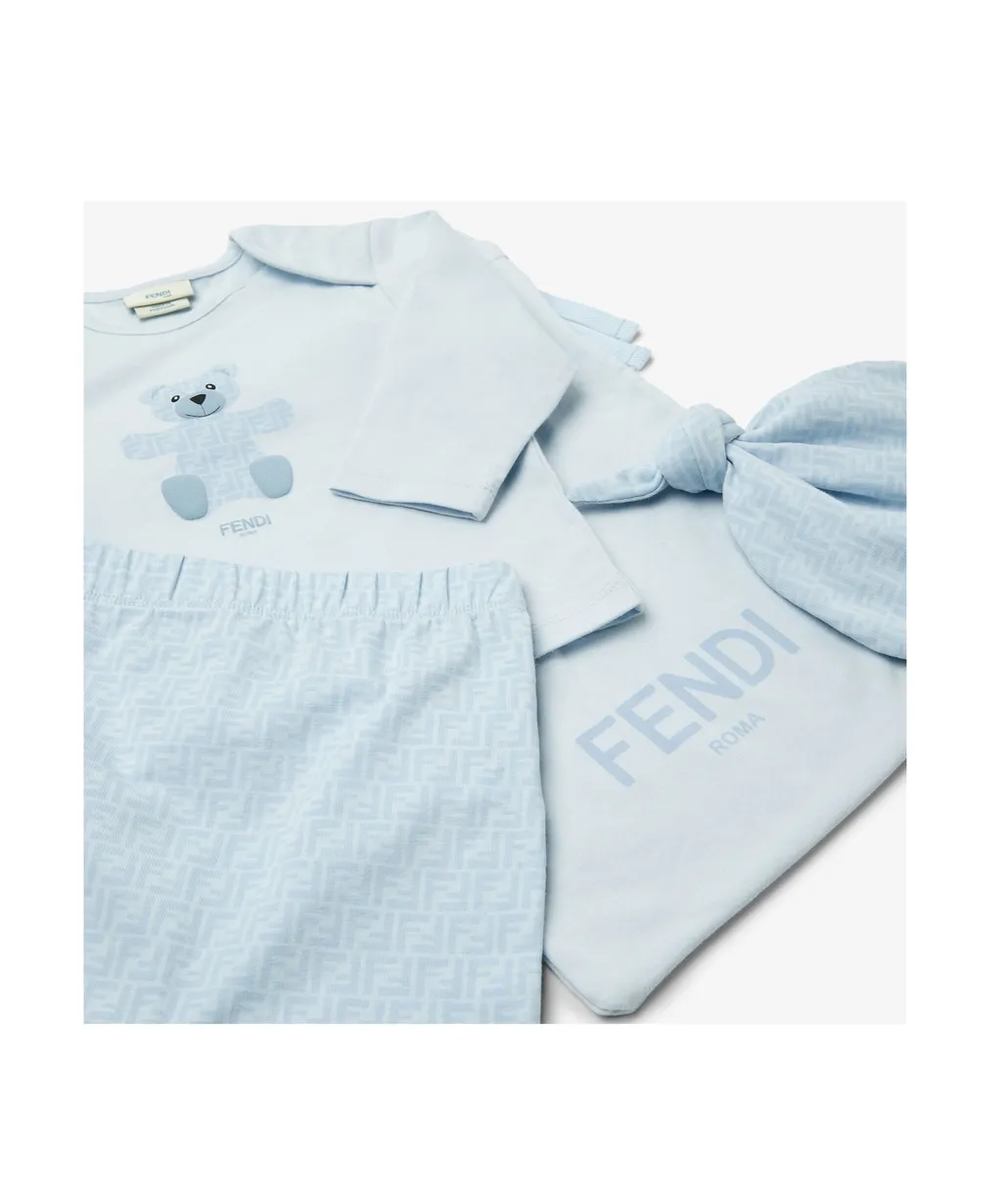 Logo Printed Crewneck Birth Sets