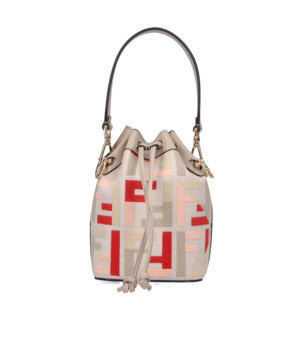 Ff Motif Bucket Bag