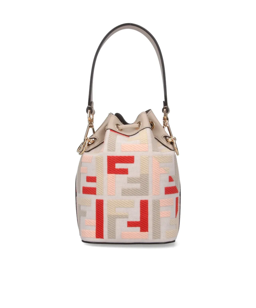 Ff Motif Bucket Bag