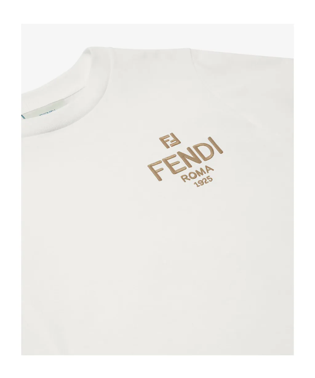 Junior T-Shirt With Embroidery