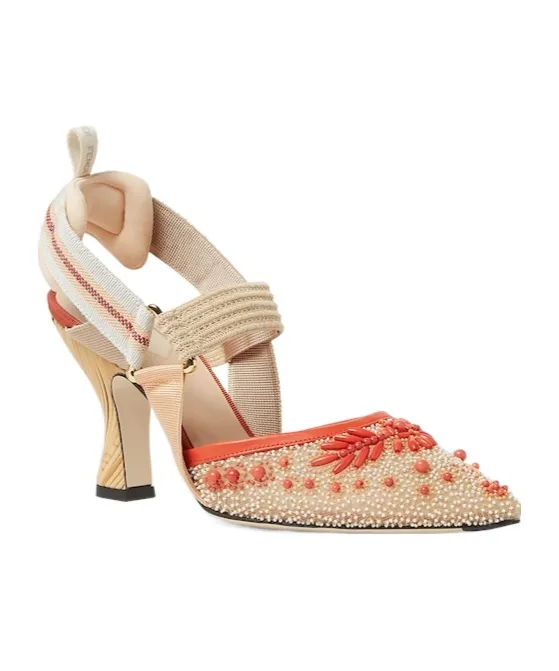 Colibrì Embellished Slingback Pumps