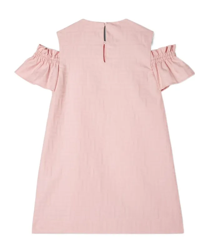 Cotton Jacquard Junior Dress