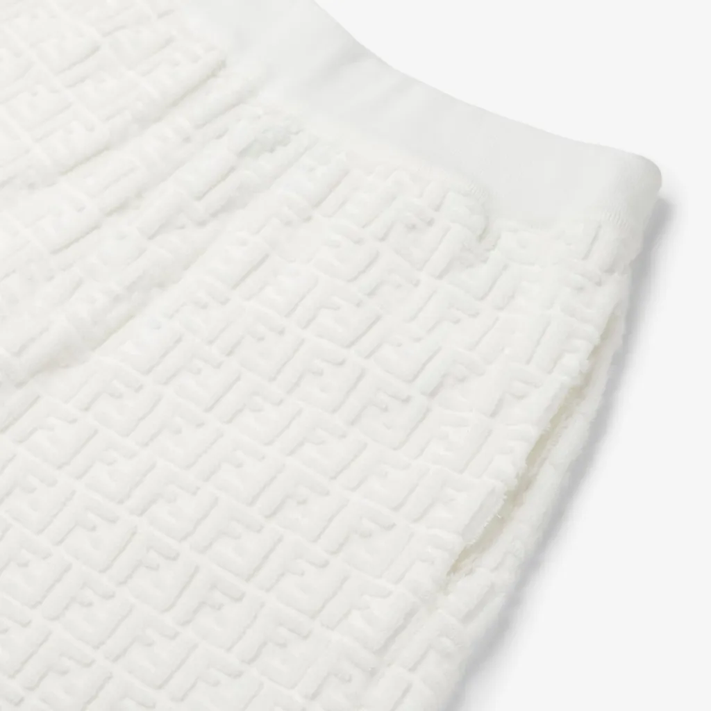Ff-Logo Straight-Leg Shorts