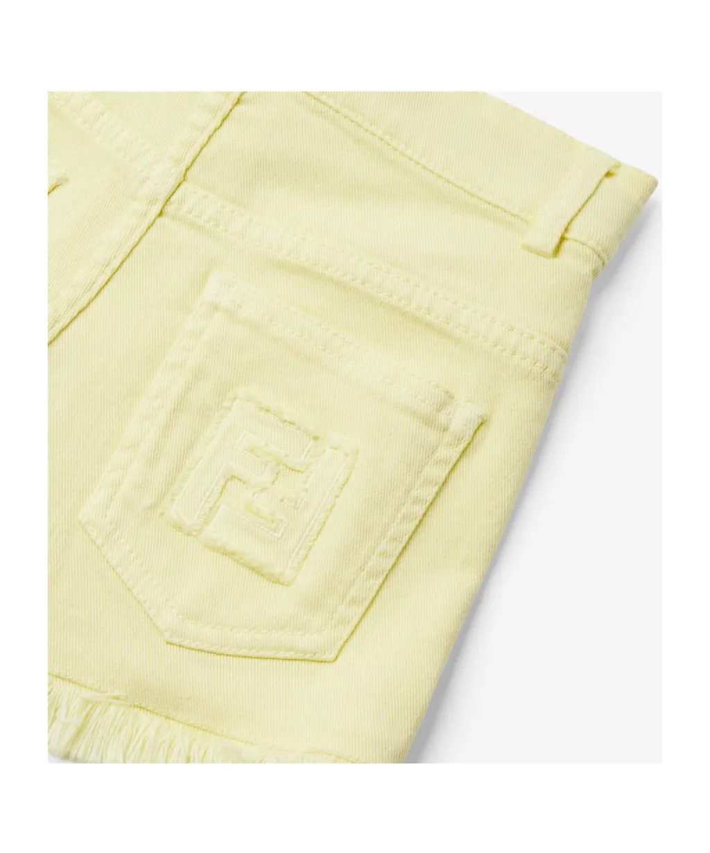 Cotton Denim Junior Shorts