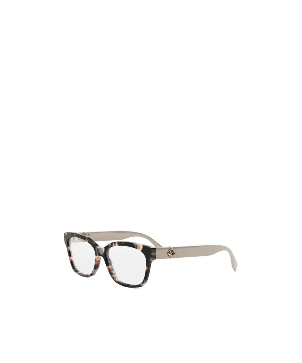 Geometric Flat Mirror Eyeglasses
