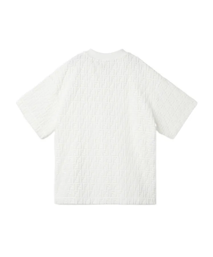 Terry T-Shirt With Ff Logo