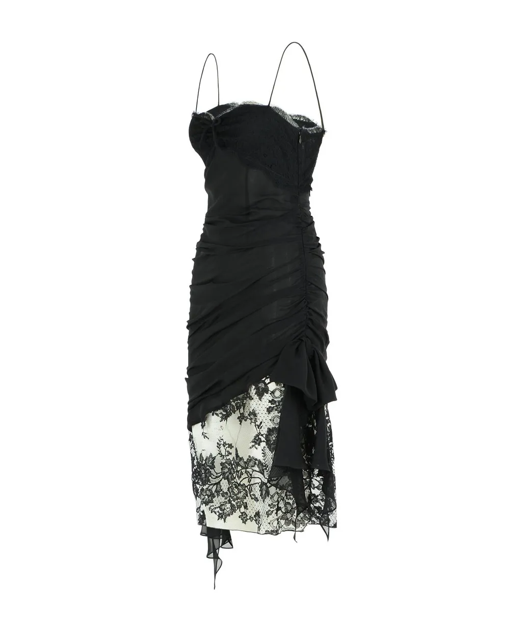 Silk Mini Dress