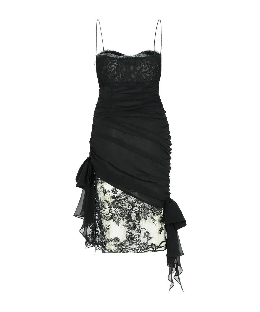 Silk Mini Dress