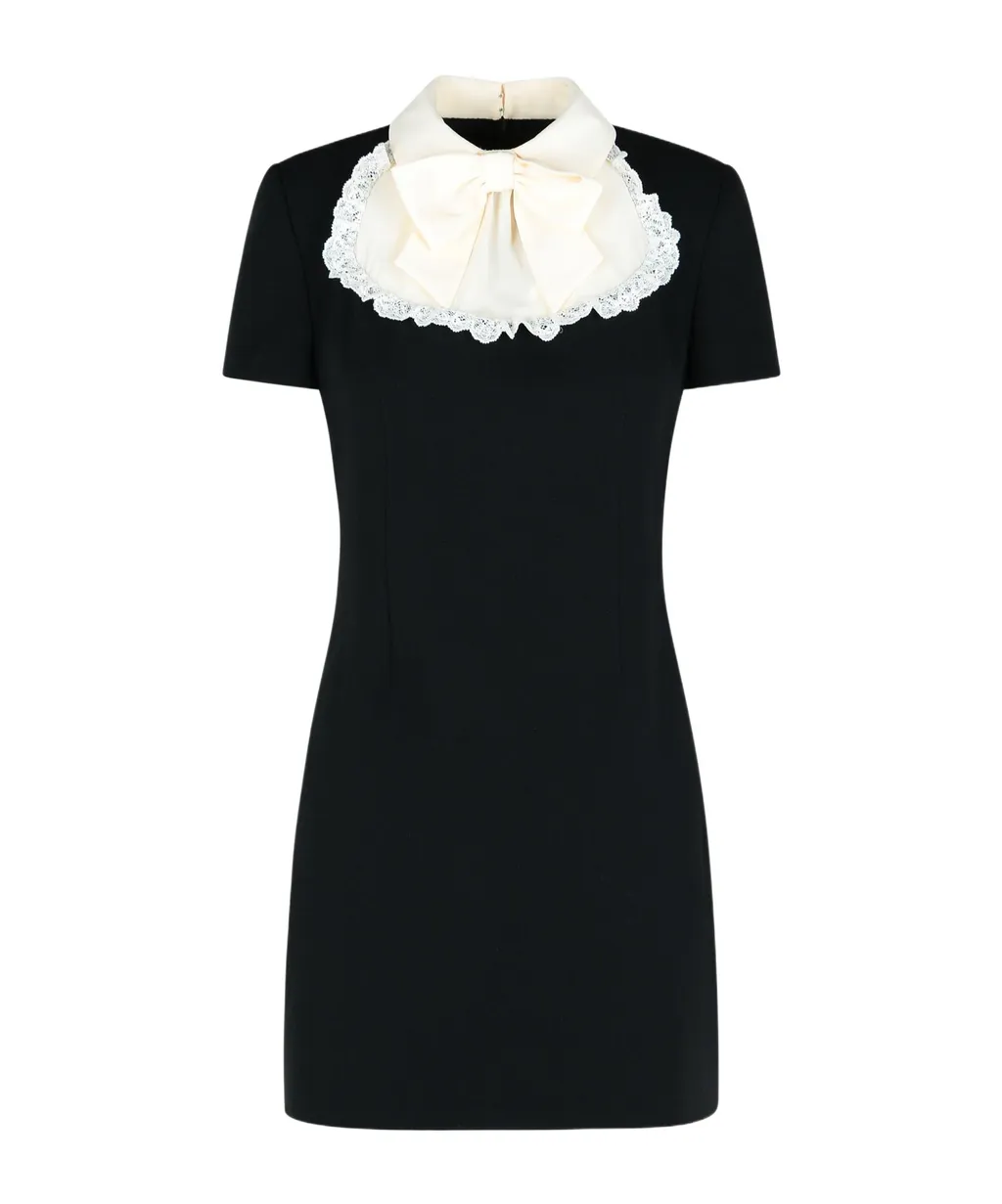 Bow-Detailed Dress