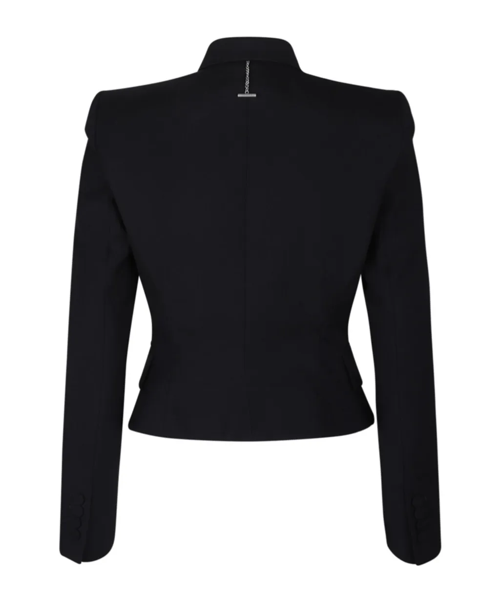 Long-Sleeved Suit Jacket