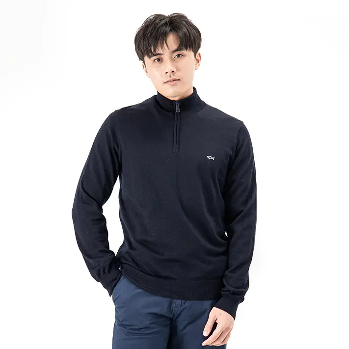 Zipper Detail Pullover