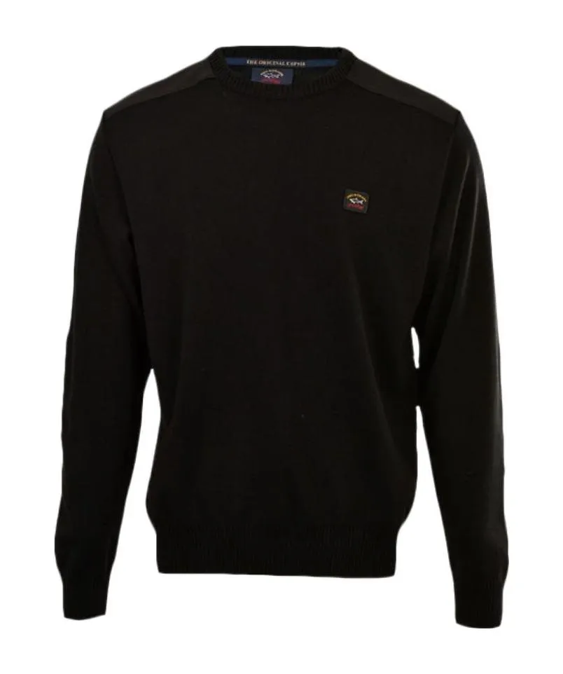 Round-Neck Logo Pullover