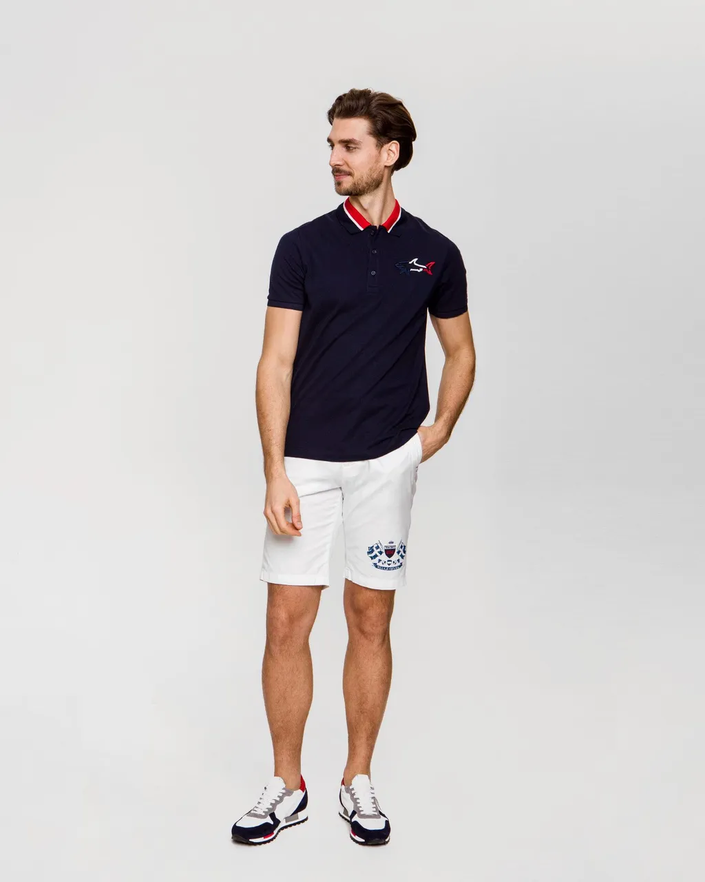 Logo Details Polo Shirt