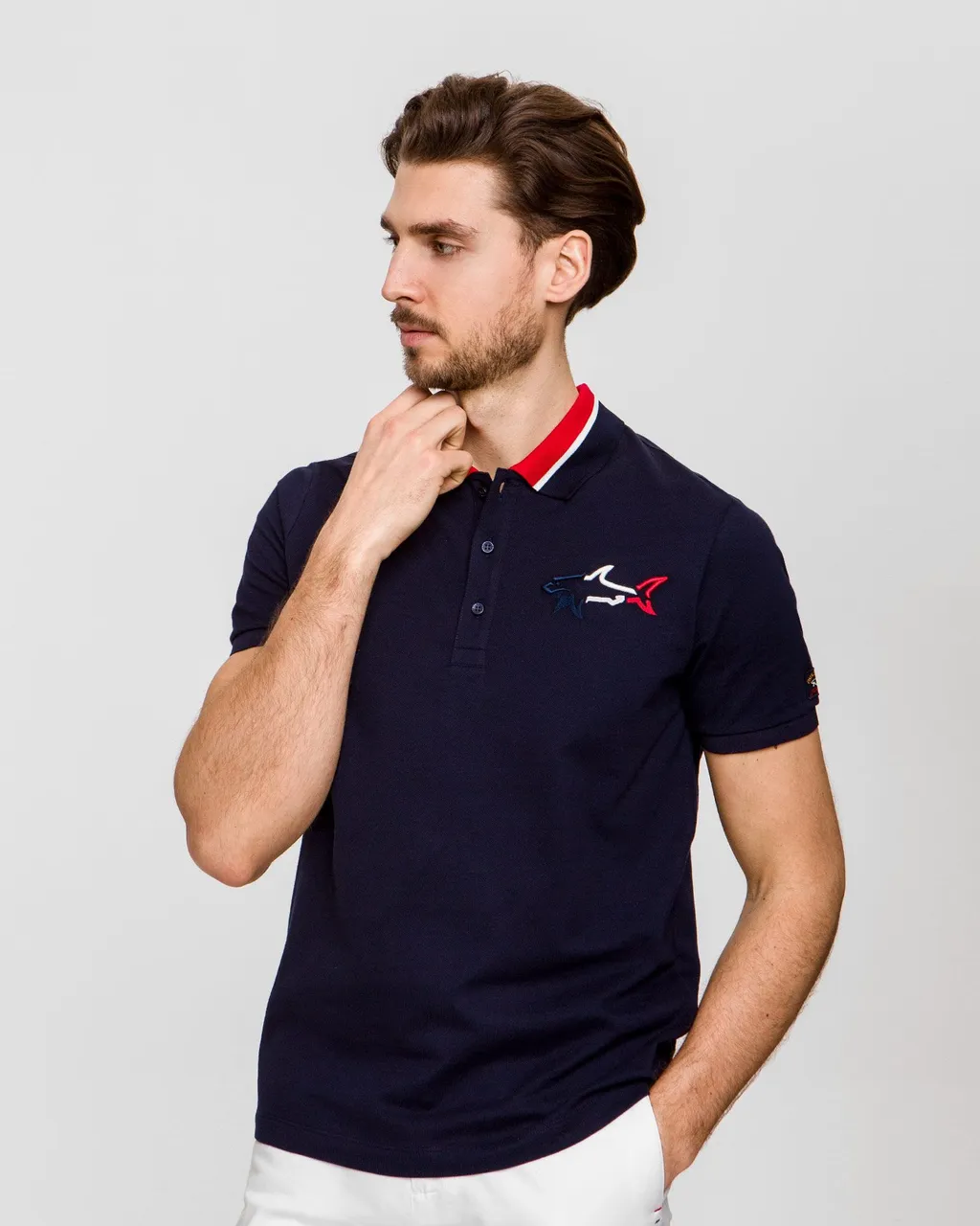 Logo Details Polo Shirt