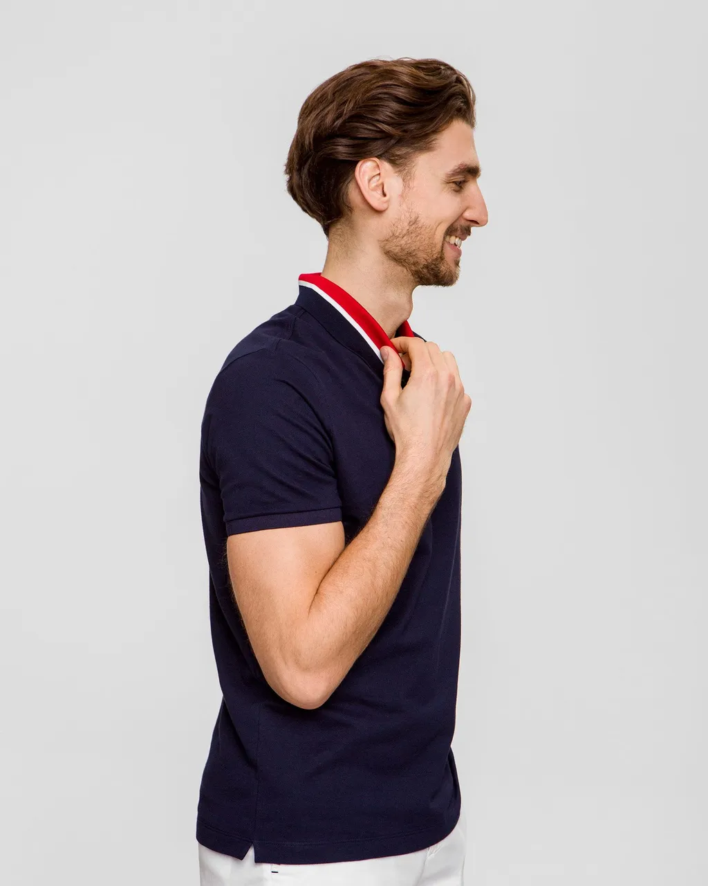 Logo Details Polo Shirt