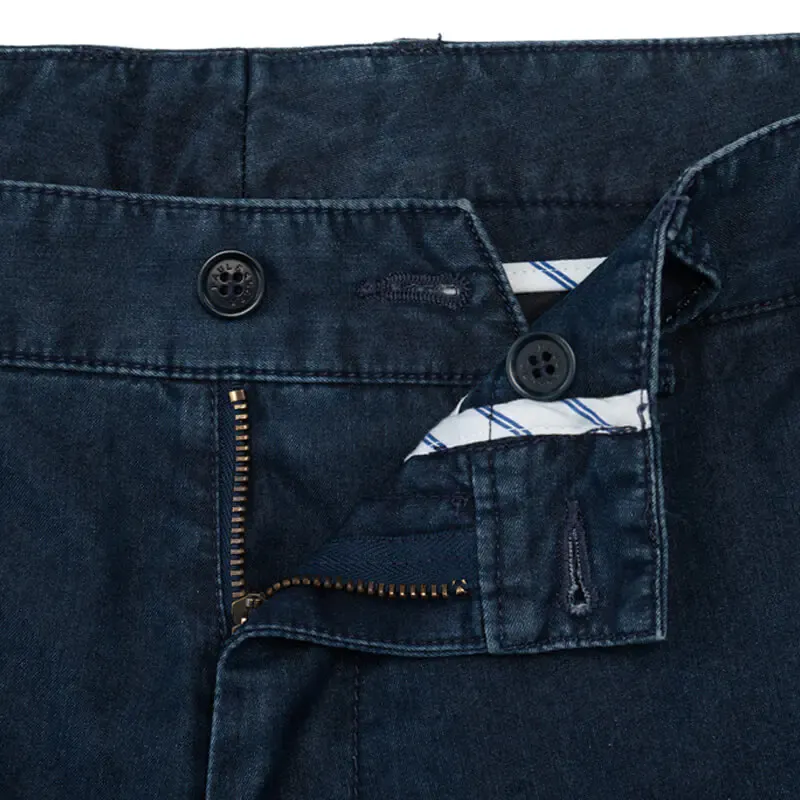 Straight Denim Shorts