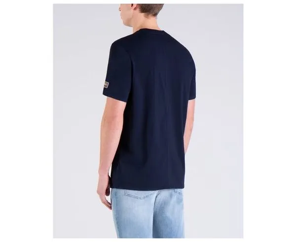 Round Collar Logo T-Shirt