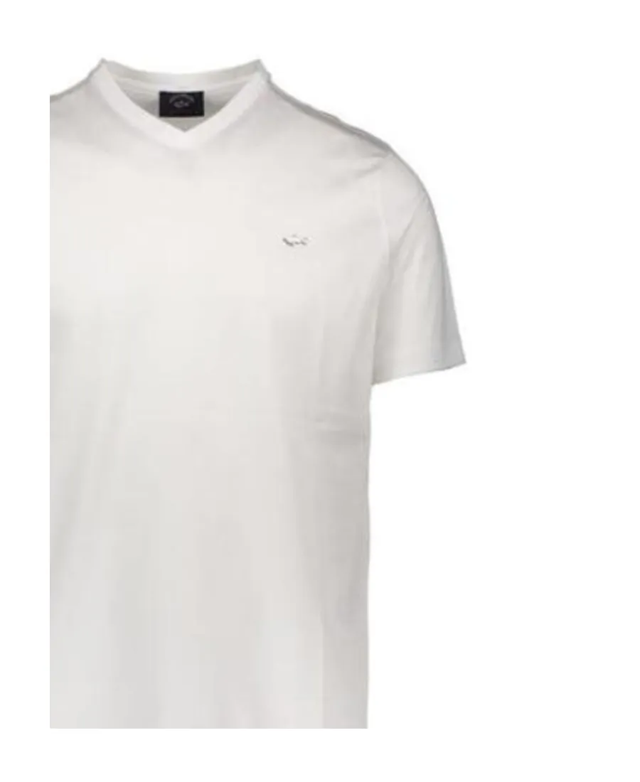 V-Collar Short-Sleeved T-Shirt