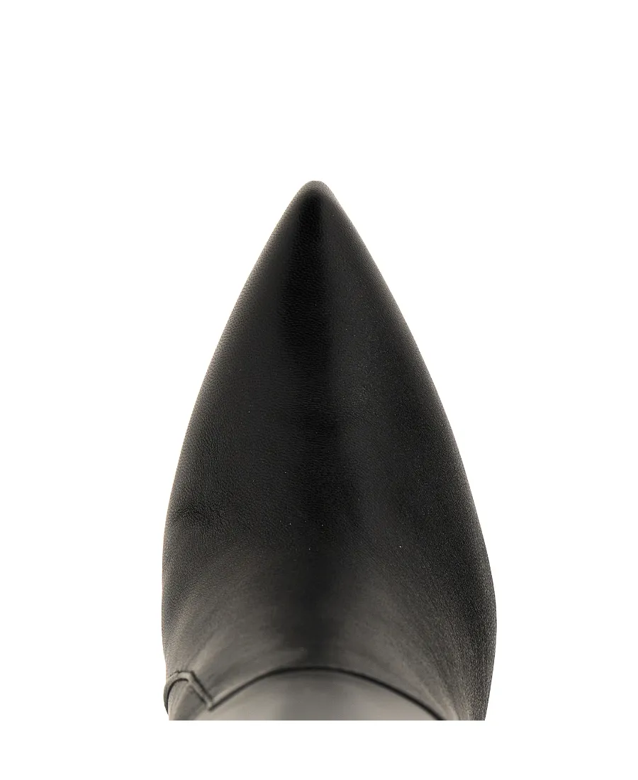 Pointed Toe Knee-High Boots